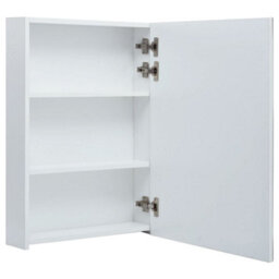 Berkfield Led Bathroom Mirror Cabinet 50X13X70 Cm - thumbnail 4