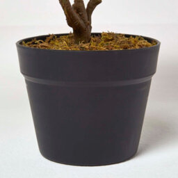 Homescapes Artificial Green Handcrafted 'rushfoil' Croton Plant With Pot, 65 Cm - thumbnail 2