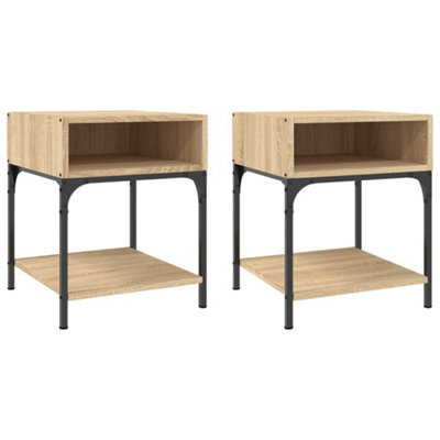 Berkfield Elegant Bedside Tables 2 Pcs Sonoma Oak 40X41X50 Cm Engineered Wood - image 1