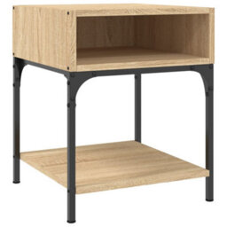 Berkfield Elegant Bedside Tables 2 Pcs Sonoma Oak 40X41X50 Cm Engineered Wood - thumbnail 4