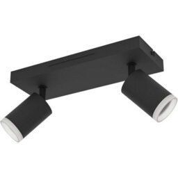 Loops Sleek Black Bar Ceiling Spotlight For Indoor Spaces - Modern Design & Elegant Illumination - thumbnail 3