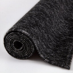 The Rugs Solid Design Low Pile Living Room Rugs In Dark Grey Flex Collection 1000Dg - thumbnail 6
