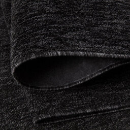 The Rugs Solid Design Low Pile Living Room Rugs In Dark Grey Flex Collection 1000Dg - thumbnail 4