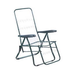 Alfresia Relaxer Garden Chair, Green Frame With Classic Green Cushion - thumbnail 5