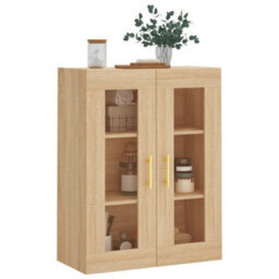 Berkfield Wall Mounted Cabinet Sonoma Oak 69.5X34X90 Cm - thumbnail 4