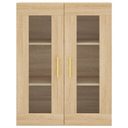 Berkfield Wall Mounted Cabinet Sonoma Oak 69.5X34X90 Cm - thumbnail 7