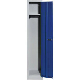 Manutan Expert 1 Door Commercial Locker - Blue Door - 1800X315X300mm - thumbnail 2