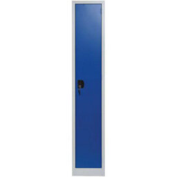 Manutan Expert 1 Door Commercial Locker - Blue Door - 1800X315X300mm