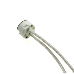Kenable Gu 3.5 Or Mr16 Lamp Holder Braided Cable Rated Upto 24V 50 Watts - thumbnail 2