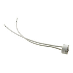 Kenable Gu 3.5 Or Mr16 Lamp Holder Braided Cable Rated Upto 24V 50 Watts - thumbnail 1