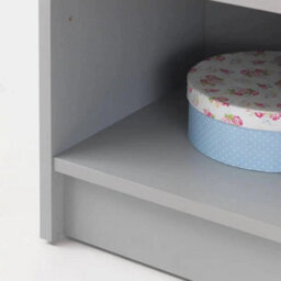 Bookcase Tall Wide In Grey For Home Bookcase Storage Shelving - thumbnail 4