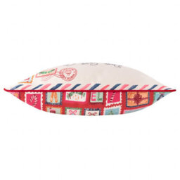 Furn. Dear Santa Printed Reversible Feather Filled Cushion , 30Cm X 50Cm, Multicolour - thumbnail 3