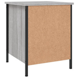 Berkfield Bedside Cabinet Grey Sonoma 40X42X50 Cm Engineered Wood - thumbnail 8
