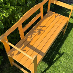 Heze Furniture Annie Treated Pine Wood Garden Bench 2-Seater Outdoor Seating - thumbnail 6