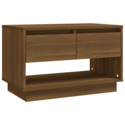 Walplus Tv Cabinet Brown Oak 70X41X44 Cm Engineered Wood - thumbnail 2