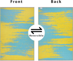 I Love Fancy Dress Green Decore Liza Blue Yellow Outdoor Rug 120X180Cm - thumbnail 3