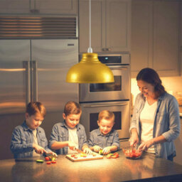 Retro Light Shade Ceiling,metal Textured Lampshades For Ceiling Lights,easy Fit Pendant Lamp Shade For Living Room Home Décor - thumbnail 3