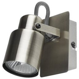 Beliani Set Of 2 Silver Industrial Swing Arm Wall Lamps With Conical Shades, 1-Light Each - thumbnail 3