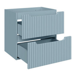 Heze Furniture Noca Bathroom Cabinet 60Cm With Integrated Basin In Baby Blue - thumbnail 3