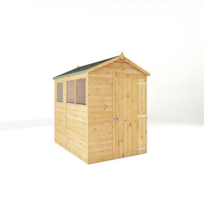 Waltons 7 X 5 Modular Shiplap Apex Outdoor Garden Storage Shed - image 1