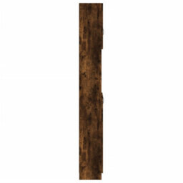 Vidaxl Bathroom Cabinet Smoked Oak 32X25.5X190 Cm Engineered Wood - thumbnail 7