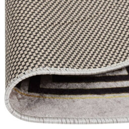 Walplus Rug Washable F120 Cm Light Beige Anti Slip - thumbnail 4
