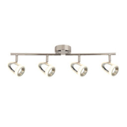 Pagazzi Lighting Pagazzi Baird 4 Light Led Polished Chrome Spotlight Bar - thumbnail 1