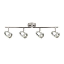 Pagazzi Lighting Pagazzi Baird 4 Light Led Polished Chrome Spotlight Bar - thumbnail 2