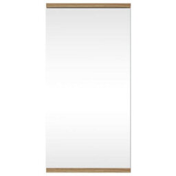 Vidaxl Corner Bathroom Mirror Cabinet Oak 30X24X60 Cm - thumbnail 3