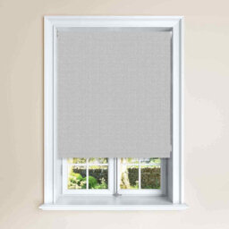 Lister Cartwright Chevron Grey Zig-Zag Blackout Roller Blinds Easy Fit Child Safety Included (120 X 140 Cm)