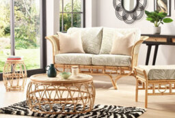 Desser Beijing Side Table - Natural Rattan - thumbnail 6