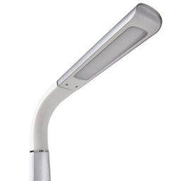 Wyld And Coco Lumina Desk Lamp Silver, 3 Cct Modes, Dimmable Dial, Usb Charging, Adjustable Shade - thumbnail 5