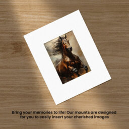 Ak Frames 20X16 White Picture Mounts To Fit A4 Aperture Size - Mount Board Only (No Frame Included) - thumbnail 5