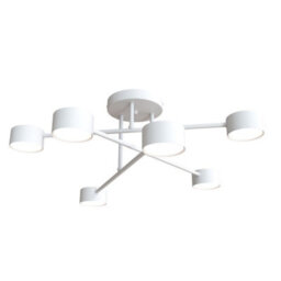Emibig Lighting Emibig Halo Ceiling Lamp 6 X Gx53 White - thumbnail 1
