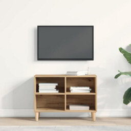 Berkfield Modern Tv Cabinet Artisan Oak 69.5X30X50 Cm Engineered Wood - thumbnail 4