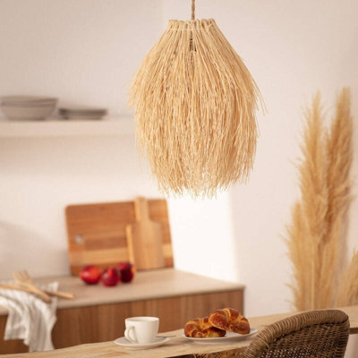 Edit Kathu Rattan Ceiling Pendant Light Natural - image 1