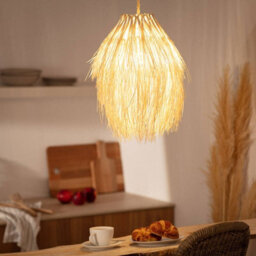 Edit Kathu Rattan Ceiling Pendant Light Natural - thumbnail 3