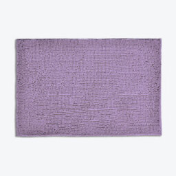 Allure Bath Fashions Chenille Bobble Bath Mat Non Slip 50 X 80Cm - Heather - thumbnail 1