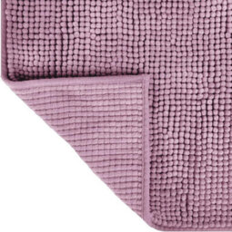 Allure Bath Fashions Chenille Bobble Bath Mat Non Slip 50 X 80Cm - Heather - thumbnail 4