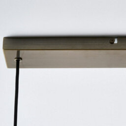 Pagazzi Lighting Pagazzi Tamara 3-Light Antique Brass Pendant Bar - thumbnail 7
