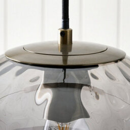 Pagazzi Lighting Pagazzi Tamara 3-Light Antique Brass Pendant Bar - thumbnail 6