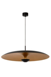 Lucide Premium Kenneth Pendant Light Diameter 80Cm Led Dim. 2700K - Black - thumbnail 2