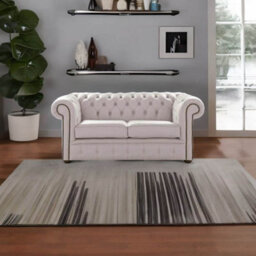 Chesterfield 2 Seater Shelly Grove Leather Sofa Settee Bespoke In Classic Style - thumbnail 2