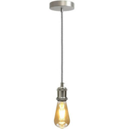 2M Army Green Round Cable Pendant  E27 Base Green Brass Lamp Holder For Ceiling Hanging Light - thumbnail 2