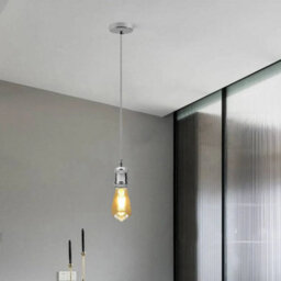 2M Army Green Round Cable Pendant  E27 Base Green Brass Lamp Holder For Ceiling Hanging Light - thumbnail 8
