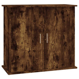Walplus Smoked Oak Aquarium Stand 81X36X73 Cm Engineered Wood Fish Tank Cabinet - thumbnail 2