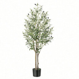 4Ft Artificial Olive Tree Indoor Faux Plant Decor - thumbnail 1