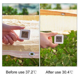 Beige 3Mx3M Shade Sail Uv Resistant - thumbnail 7