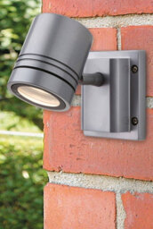 Luminosa Lighting Luminosa Aero 1 Light Single Wall Light Aluminium Ip55, Gu10 - thumbnail 2