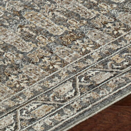 Livabliss Arda Vintage Green Grey Traditional Boho Fringe Living Room Rug 200 X 290 Cm Easy Care, Non Shedding - thumbnail 3